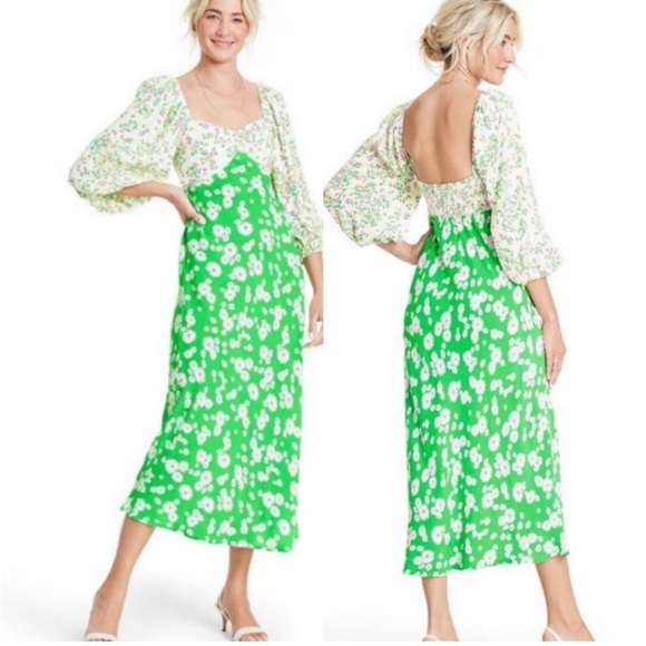 RIXO Dresses & Skirts - RIXO Daisy Long Sleeve Swing Dress, NWT, Size 6